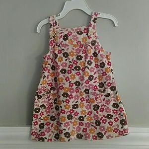 Floral girls sun dress
